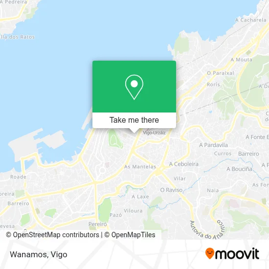 Wanamos map