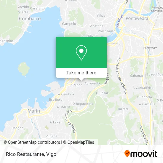 Rico Restaurante map