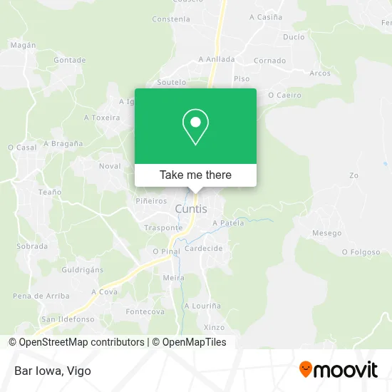 Bar Iowa map