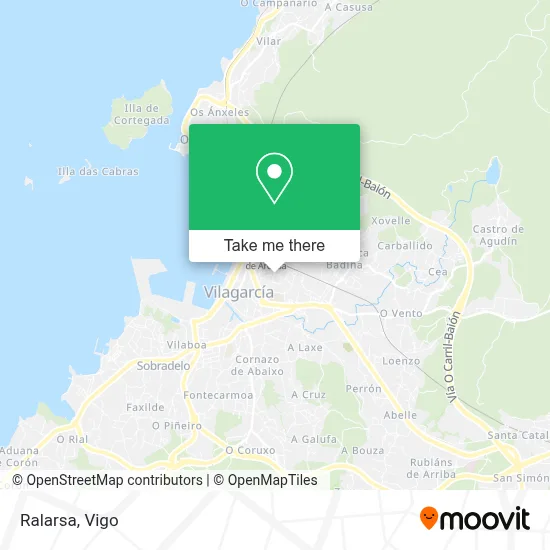 Ralarsa map