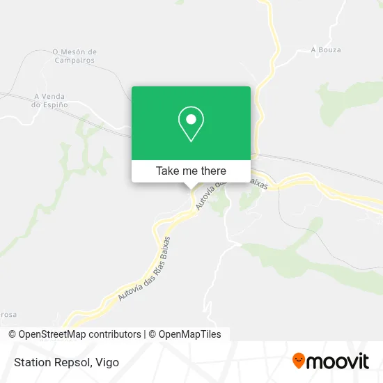 Station Repsol map