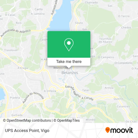 mapa Ups Access Point