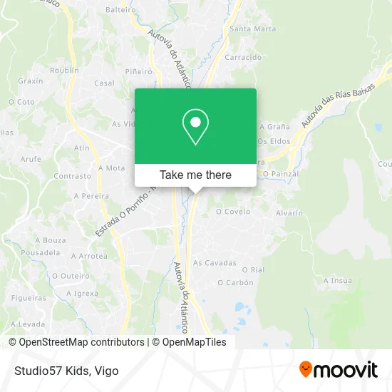 Studio57 Kids map