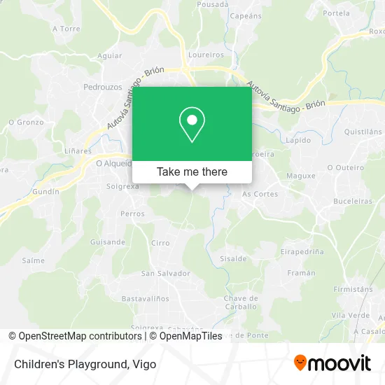 Parque Infantil map