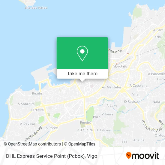 DHL Express Service Point (Pcbox) map