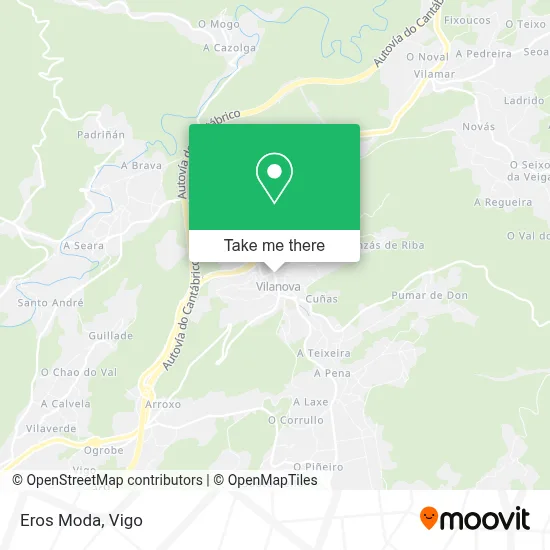 Eros Moda map