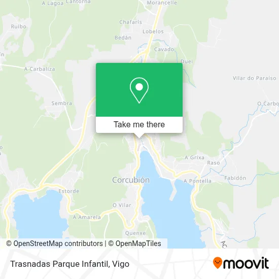 Trasnadas Parque Infantil map