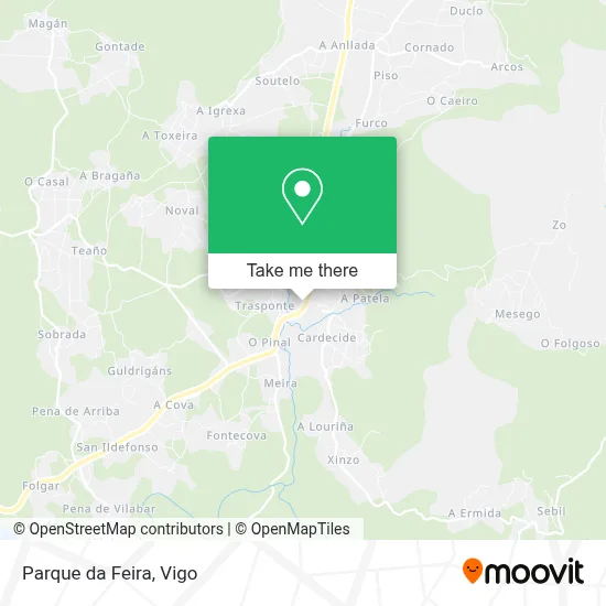 Parque da Feira map