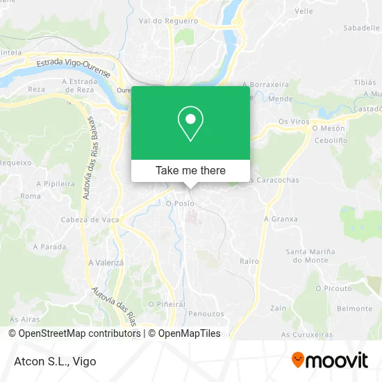 Atcon S.L. map