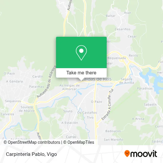 Carpintería Pablo map