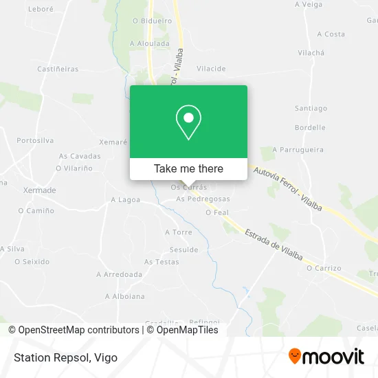 Station Repsol map