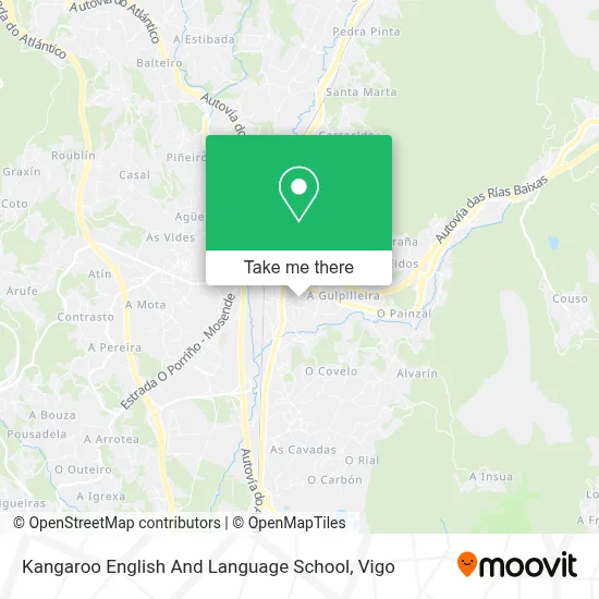 Kangaroo English And Language School map