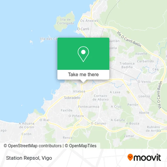 Station Repsol map