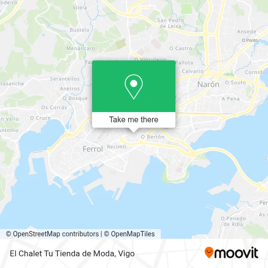 El Chalet Tu Tienda de Moda map