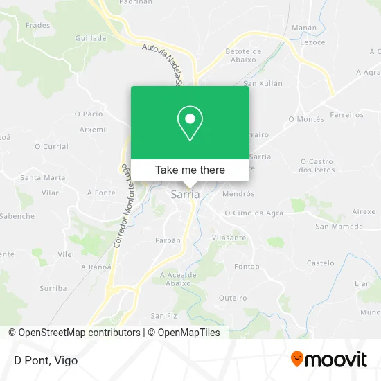 D Pont map