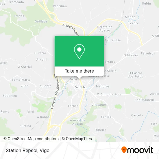Station Repsol map