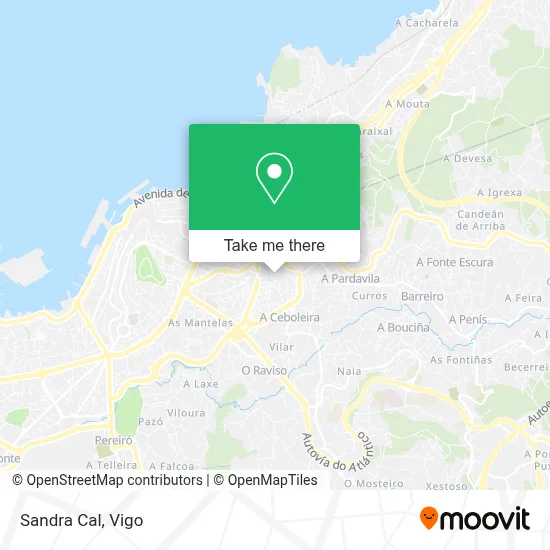 Sandra Cal map