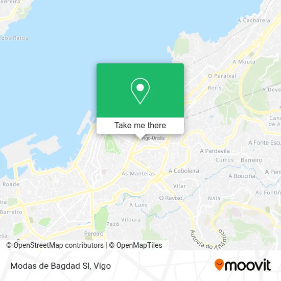Modas de Bagdad Sl map