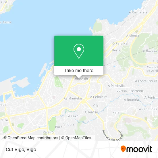 Cut Vigo map