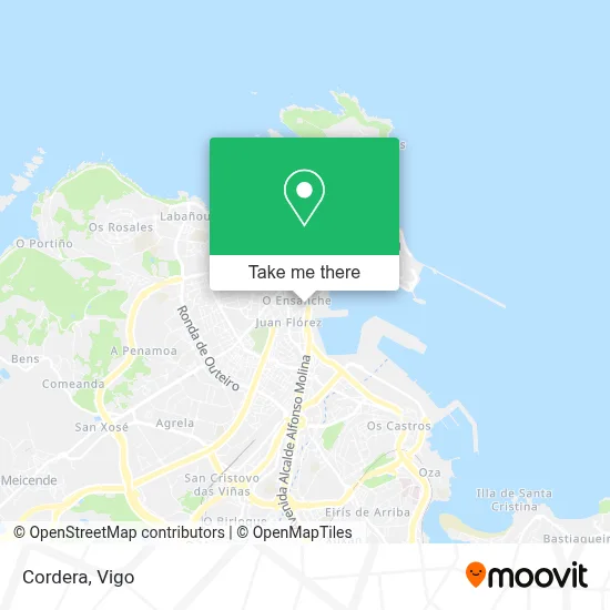 Cordera map