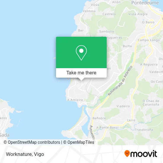 Worknature map