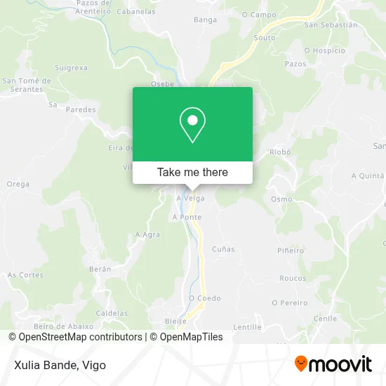 Xulia Bande map