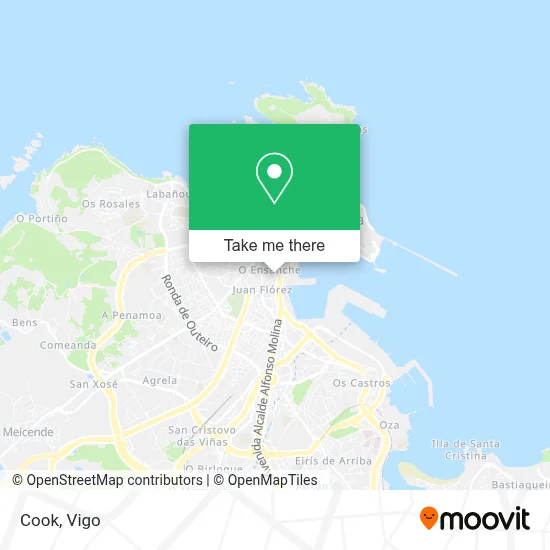 Cook map