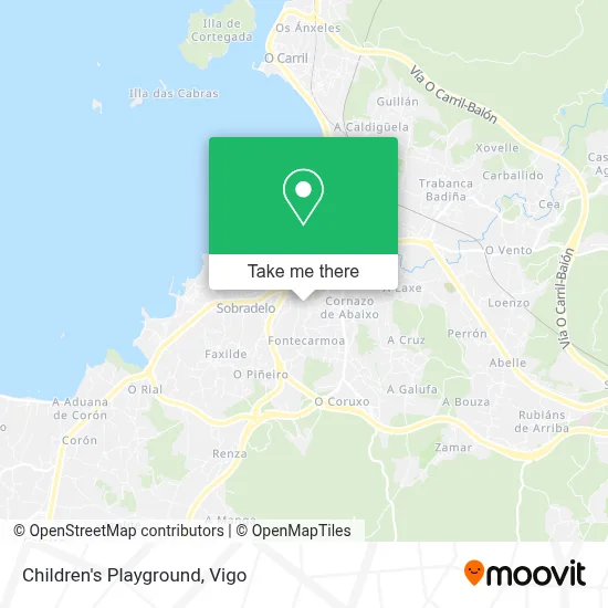 Parque Infantil map