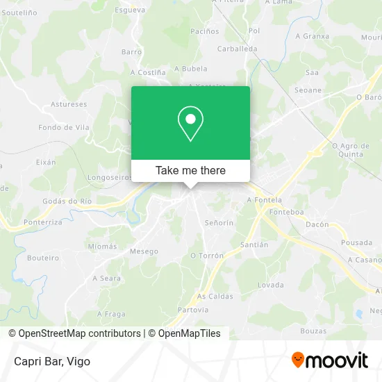 Bar Capri map
