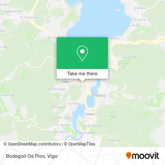 Bodegon Os Pios map