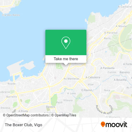 The Boxer Club map