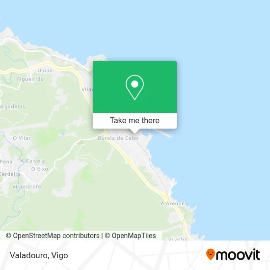 Valadouro map