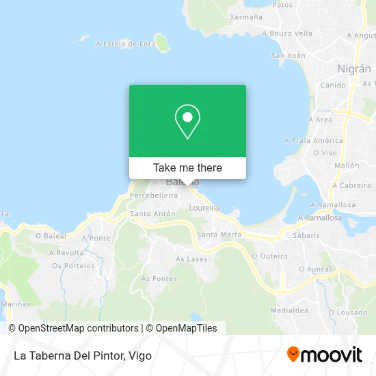 La Taberna Del Pintor map