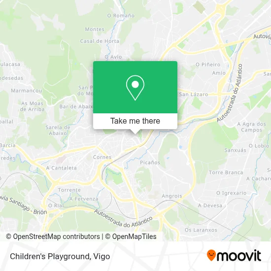 Parque Infantil map