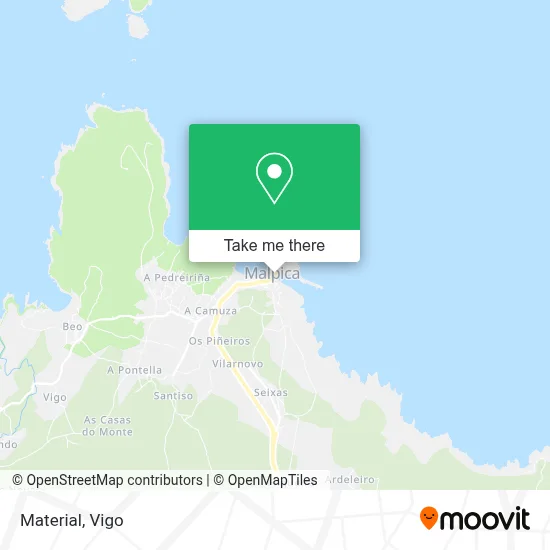 mapa Material