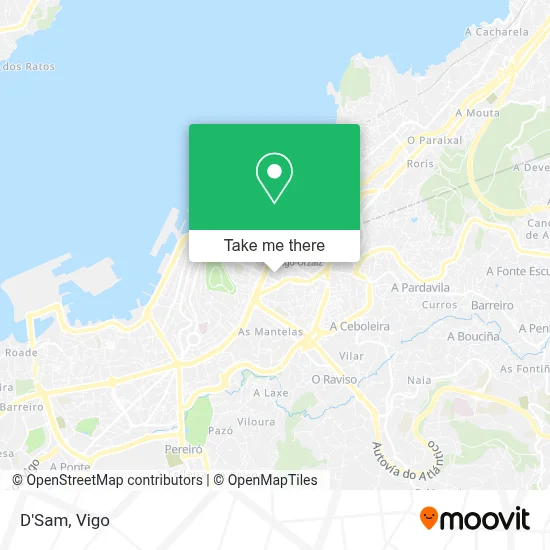 D'Sam map