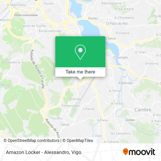 Amazon Locker - Alessandro map
