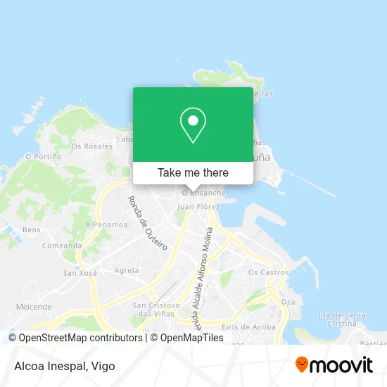 Alcoa Inespal map