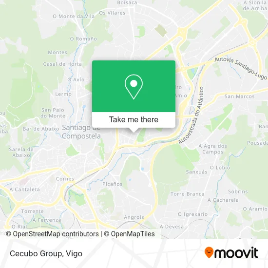 Cecubo Group map