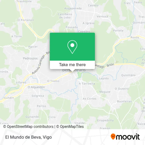 El Mundo de Beva map