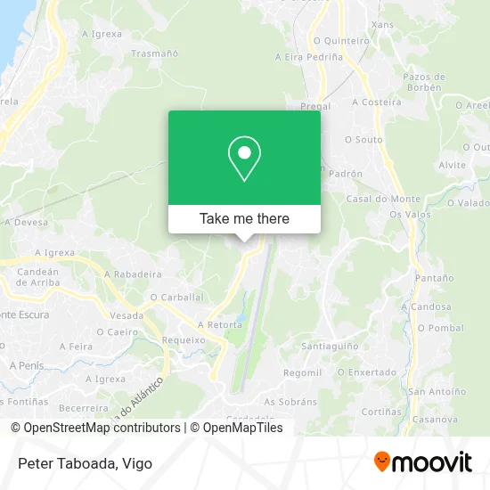 Peter Taboada map