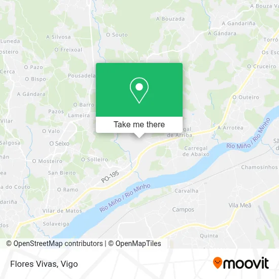 mapa Flores Vivas