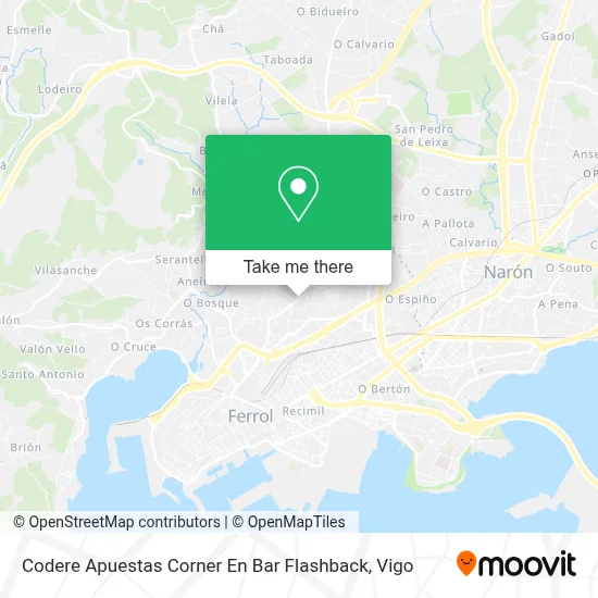 Codere Apuestas Corner En Bar Flashback map