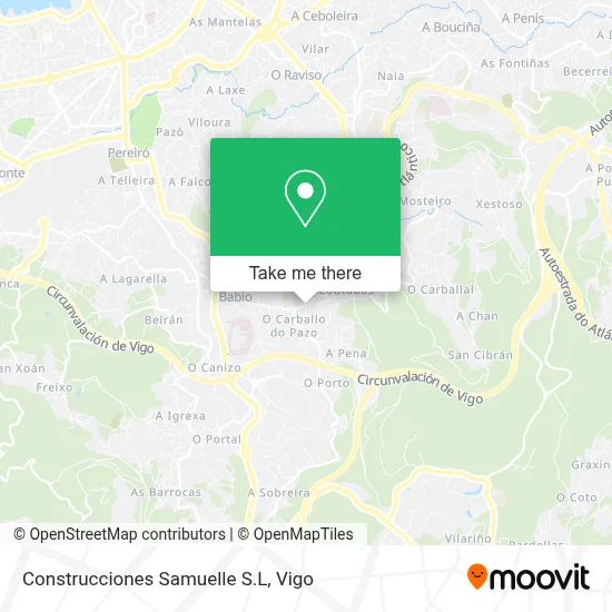 Construcciones Samuelle S.L map