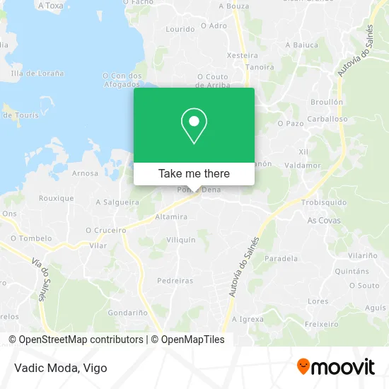 Vadic Moda map