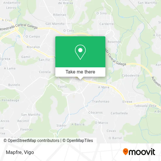 Mapfre map