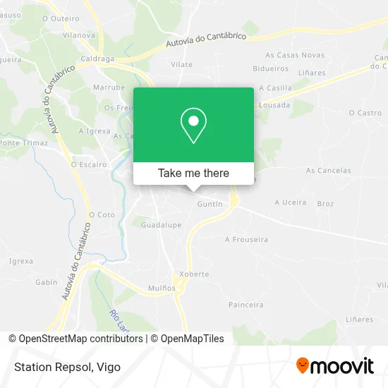 Station Repsol map