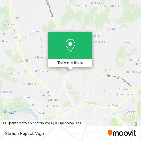 Station Repsol map