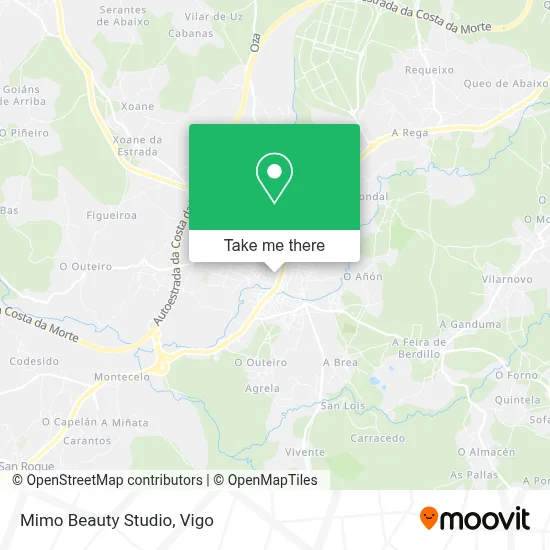 Mimo Beauty Studio map