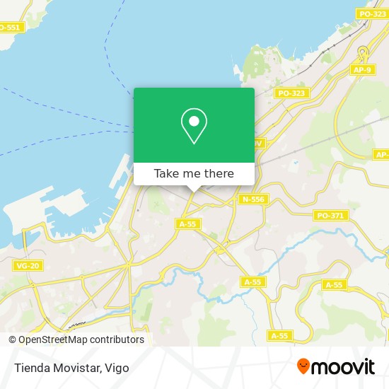 Tienda Movistar map